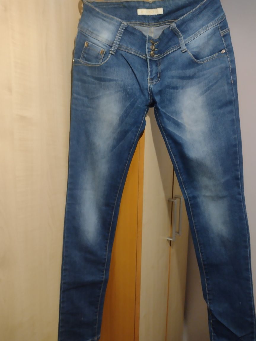 Spodnie jeansowe xl