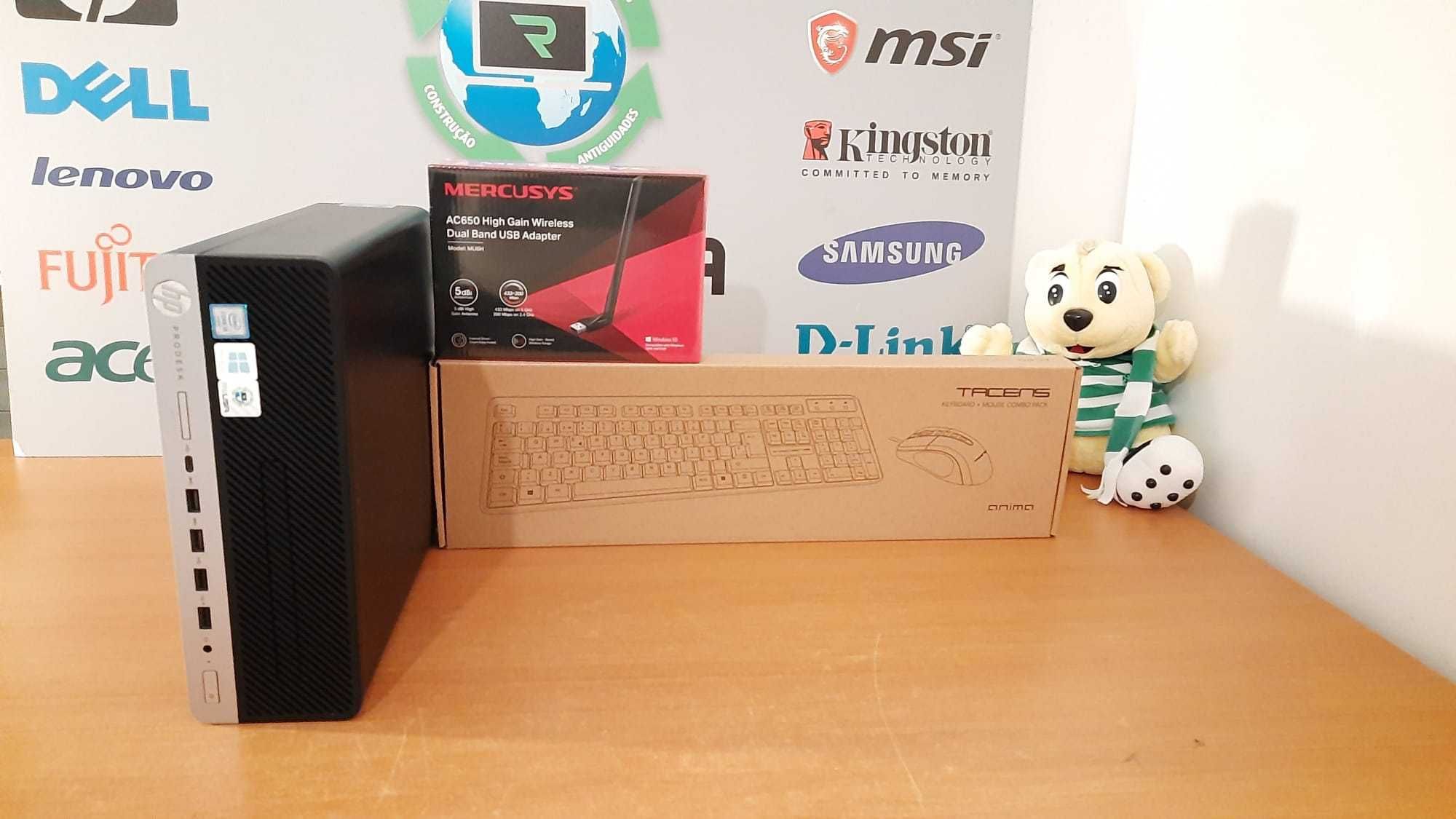 Pc-OFFICE 6/800G3-6ªG-i7 3.4Ghz|16Gb|NVMe.512G+HDD500|5G|HDMI|Kit|W11