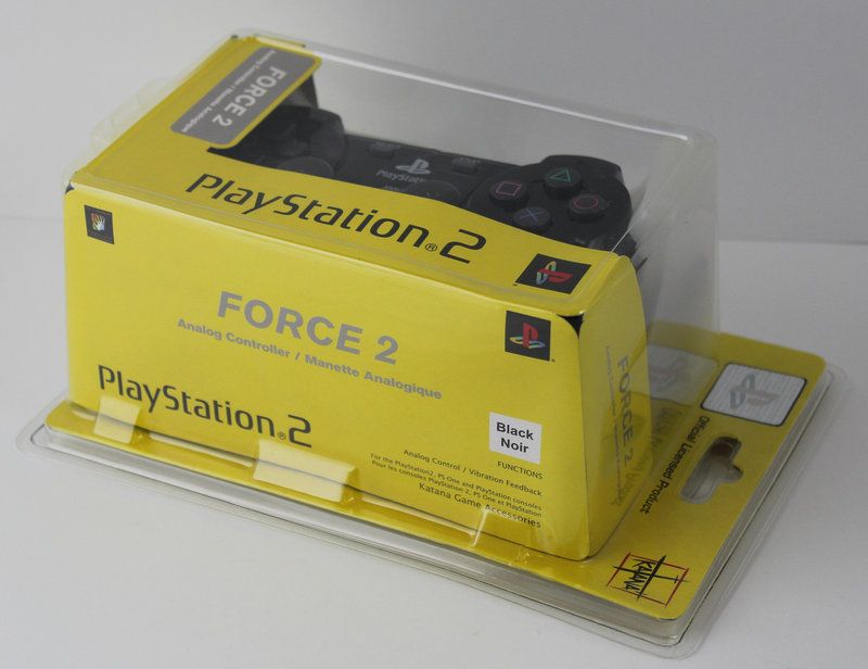 джойстик PS2 HAMA Controller "Black Force" for PS2 (отличное качество)