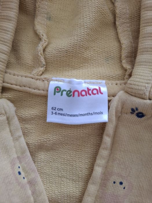 Conjunto pre-natal amarelo