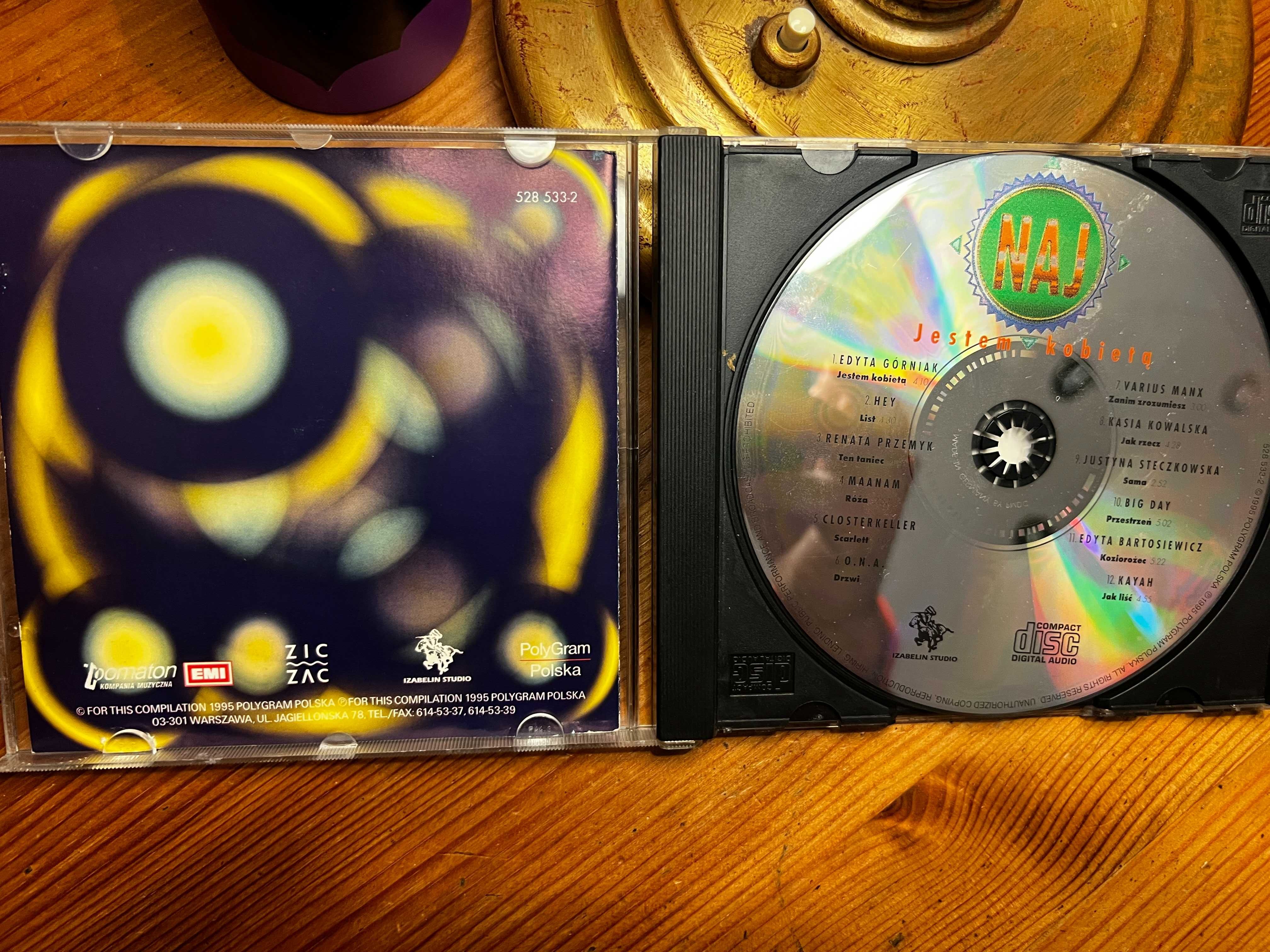 Naj - Jestem Kobietą [CD] m.in.Przemyk, Nosowska, Lipnicka, Bartosiewi