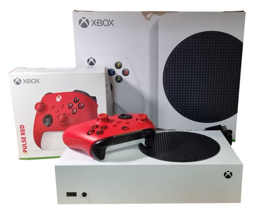 Konsola Xbox Series S 512gb + pad + zasilacz + HDMI + Pudełko