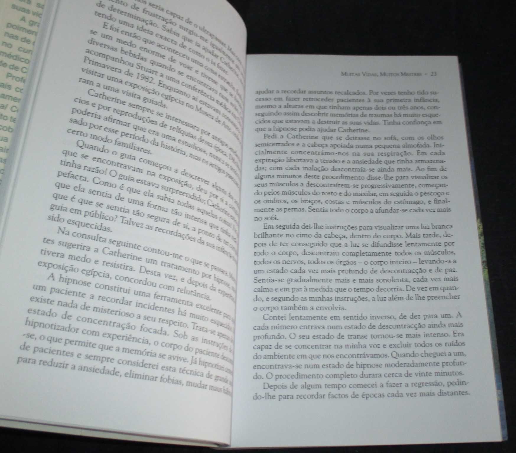 Livro Muitas vidas Muitos Mestres Brian L. Weiss