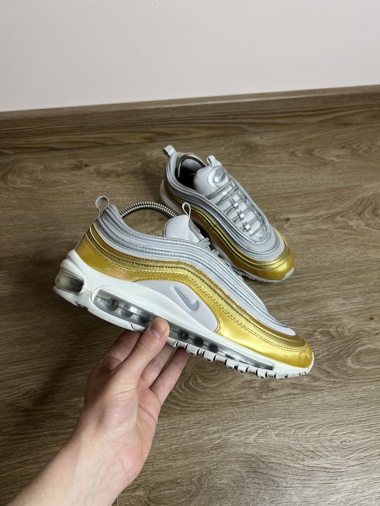 Продам ЕКСЛЮЗИВНІ БОМБЕЗНІ кросівки NIKE AIR MAX 97 Vast Grey Gold