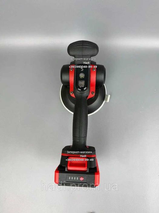 Віброприсоска акумуляторна 9395 21V 140 мм Shijing в кейсі