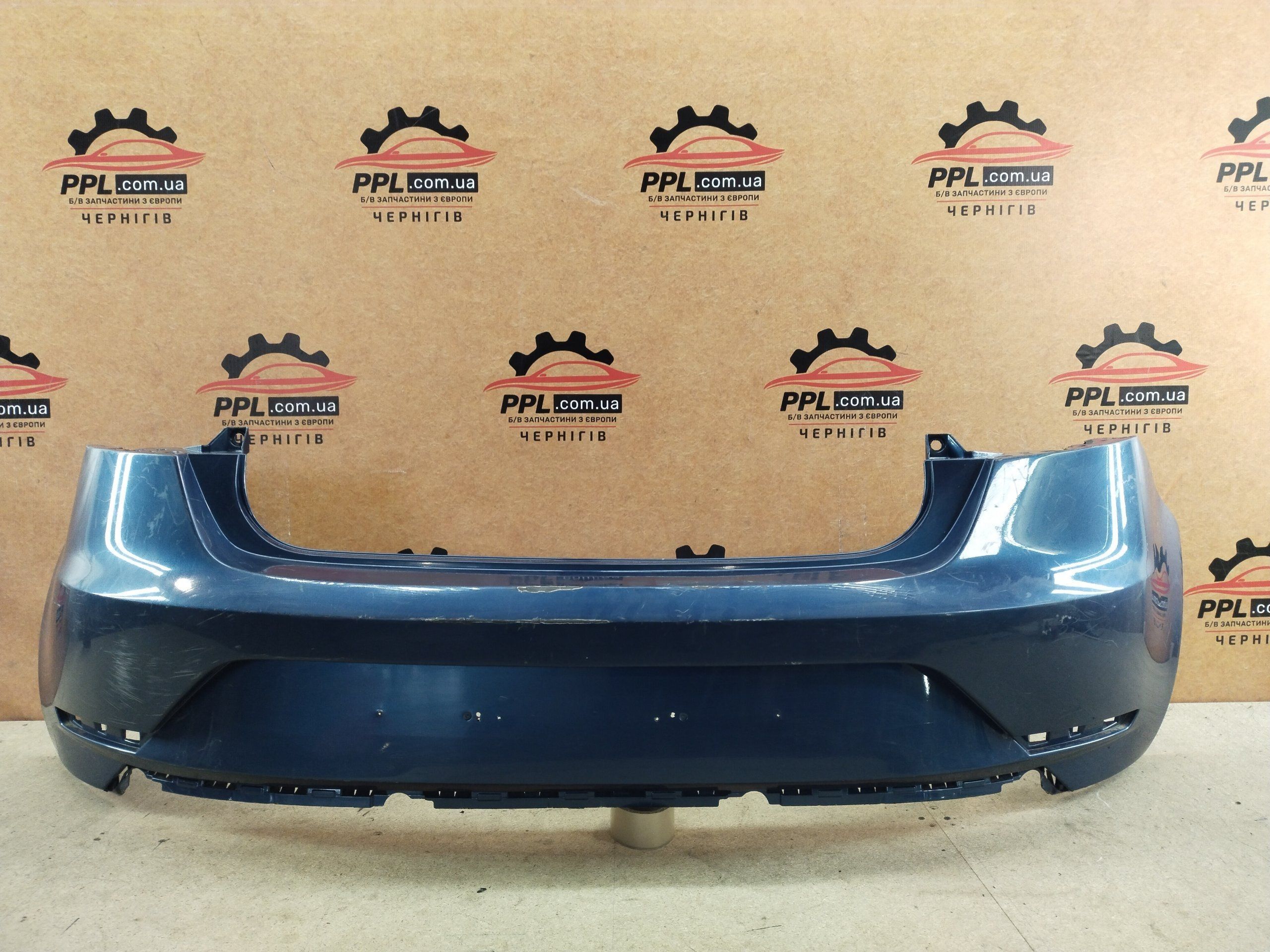 Seat Ibiza IV 6J 12-17 рестайлинг задний бампер 6J4807421E / 6J4807417