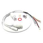 Zestaw naprawczy do kamer IP. Wodoodporna wtyczka gniazdo RJ45 POE