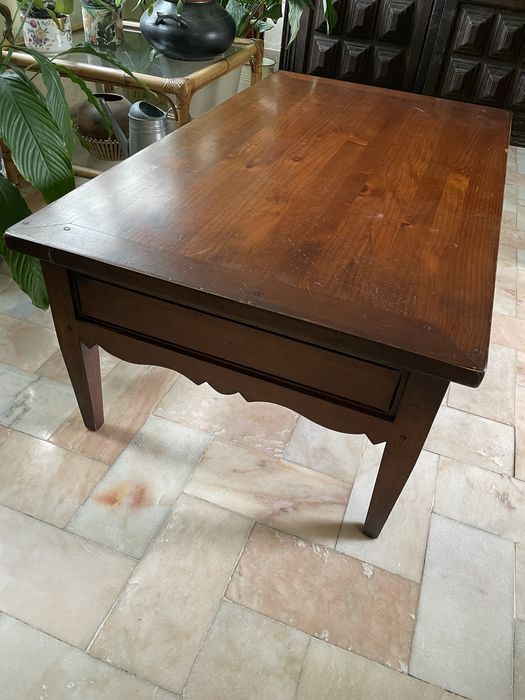 Mesa centro madeira vintage