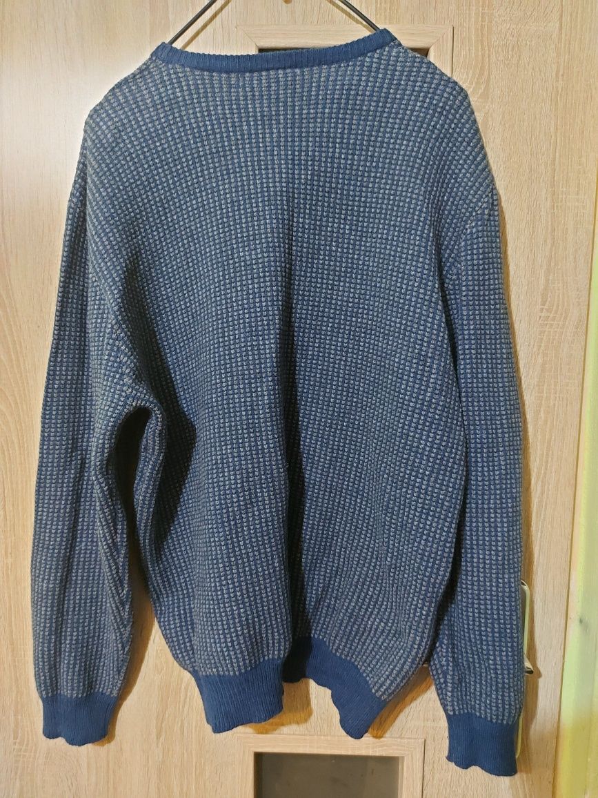 Sweter męski wzorzysty