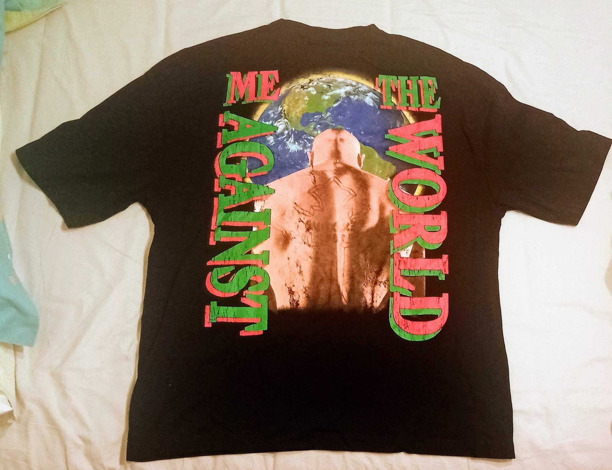 Tupac Forever Me Against The World Oversized T-shirt