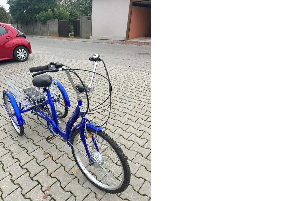 rower trójkołowy elektryczny rehabilitacyjny