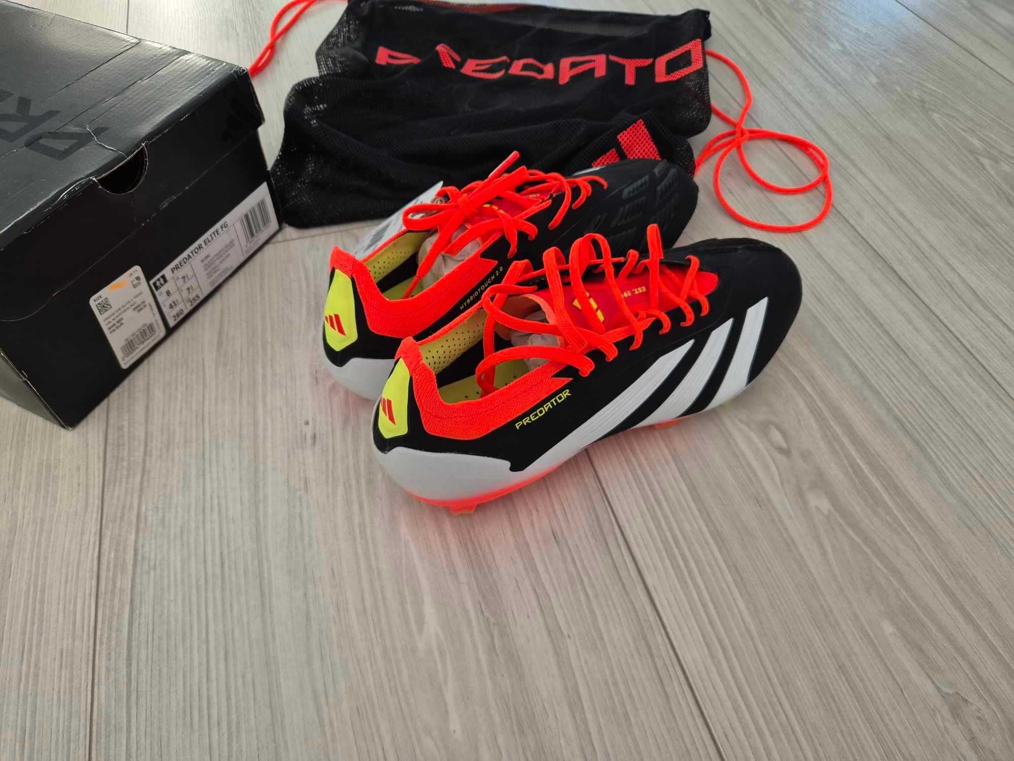 Buty piłkarskie korki adidas Predator Elite FG IE1802 rozmiar 41 1/3