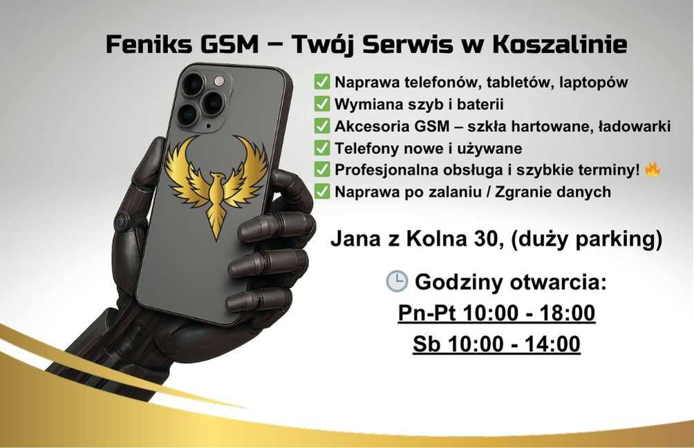 "FENIKS GSM" - Serwis / Naprawa / Skup / Sprzedaż Telefonów i Laptopów