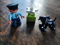 Lego duplo  Policjant z psem 5678