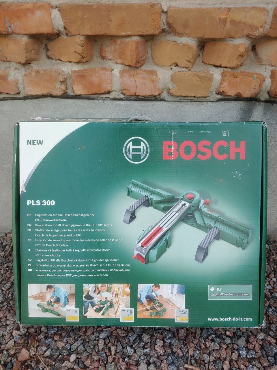 Робочий стол - установка для распиловки BOSCH PLS 300, б/у