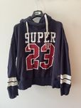 Bluzą superdry granatowa