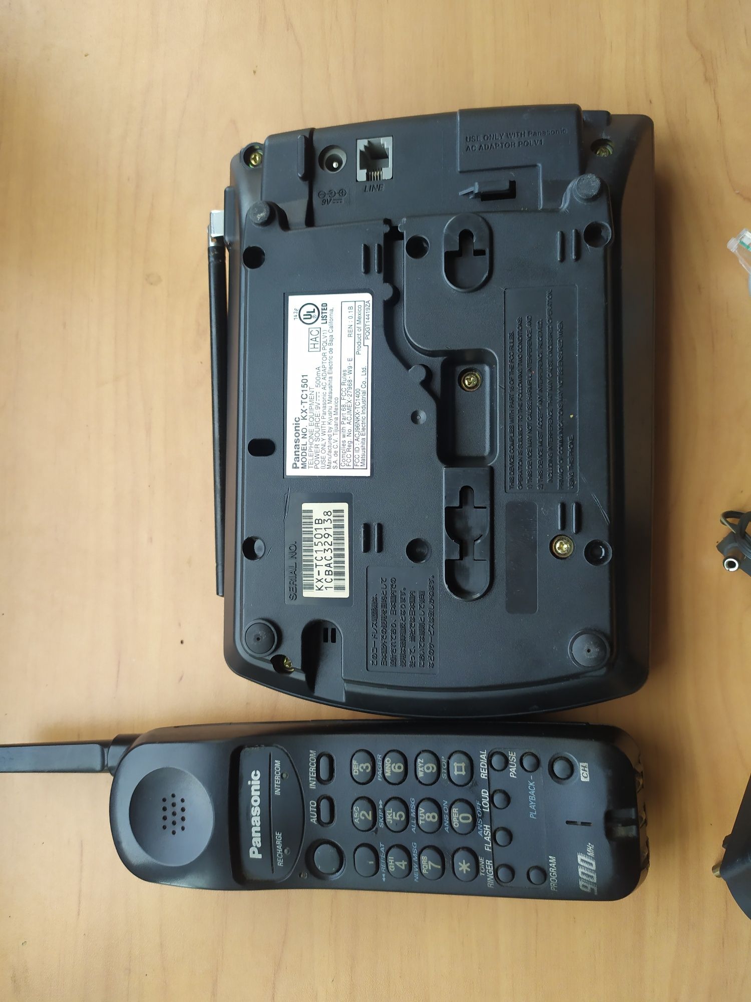 Радиотелефон Panasonik KX-ТС1501