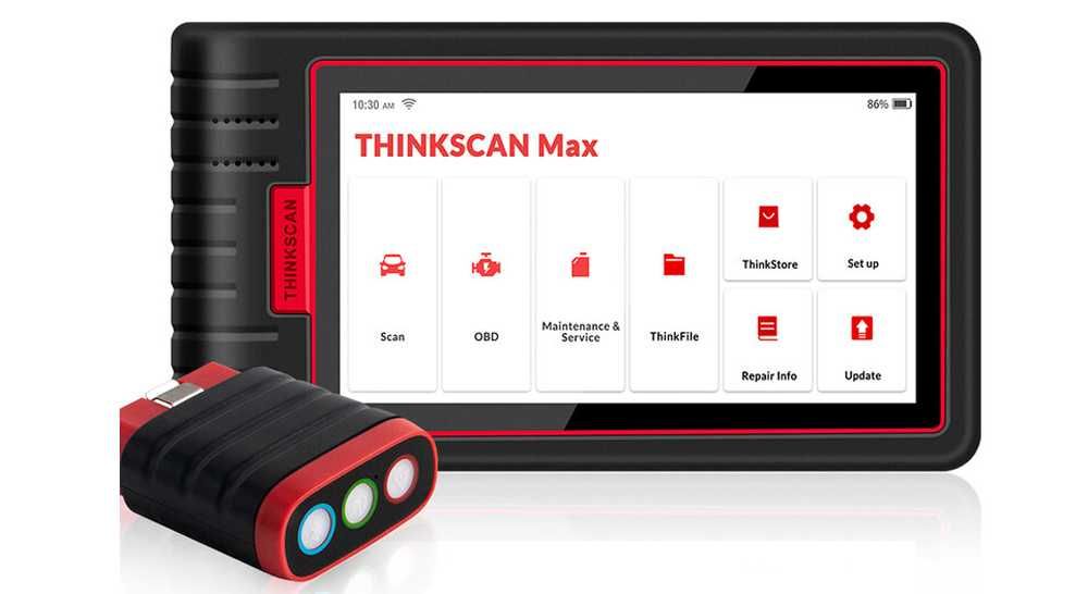 ThinkCar ThinkScan Max Máquina Diagnóstico OBD 28 Funções / PT (NOVO)