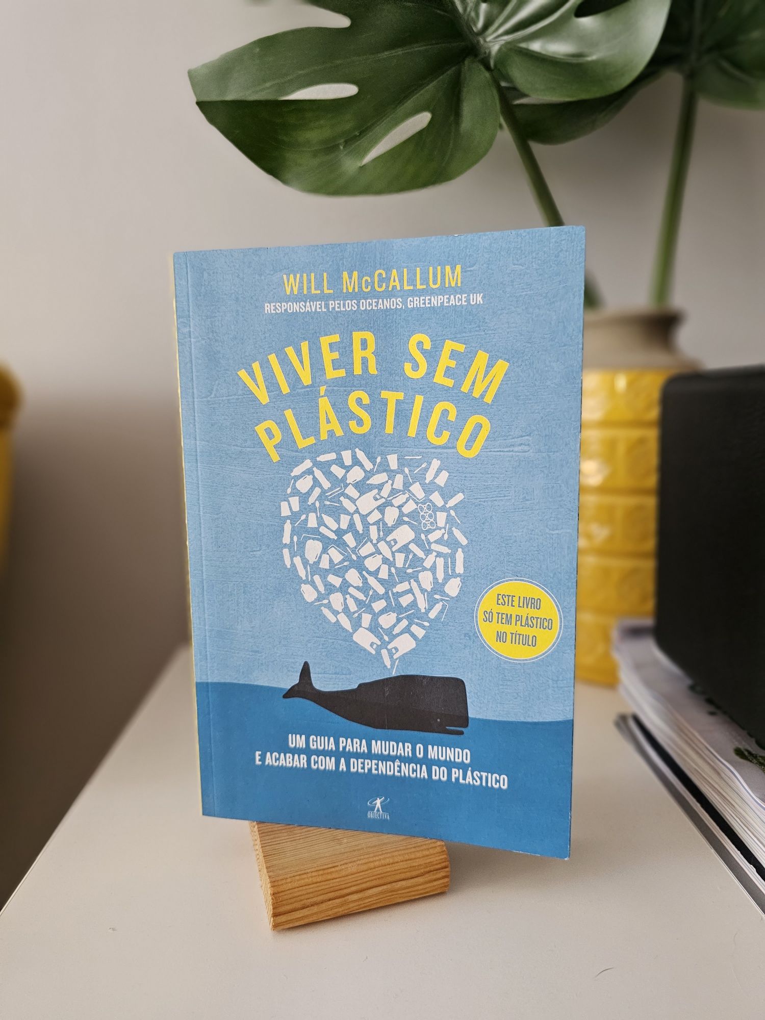 Livro Viver Sem Plástico de Will McCallum