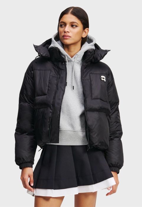 Стильний зимовий пуховик жіночий Karl Lagerfeld куртка