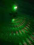Projektor laserowy gwiezdne niebo czerwono-zielone lasery sylwester