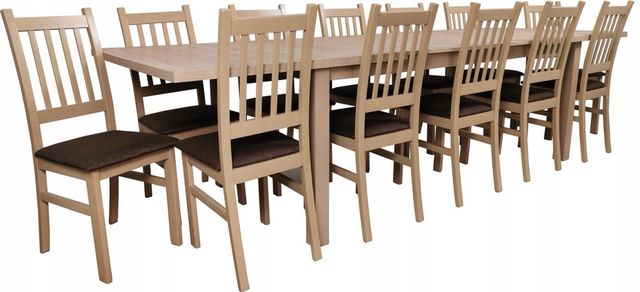 Piękny Duży Stół + 12 Krzeseł! SUPER OFERTA! Producent!!!