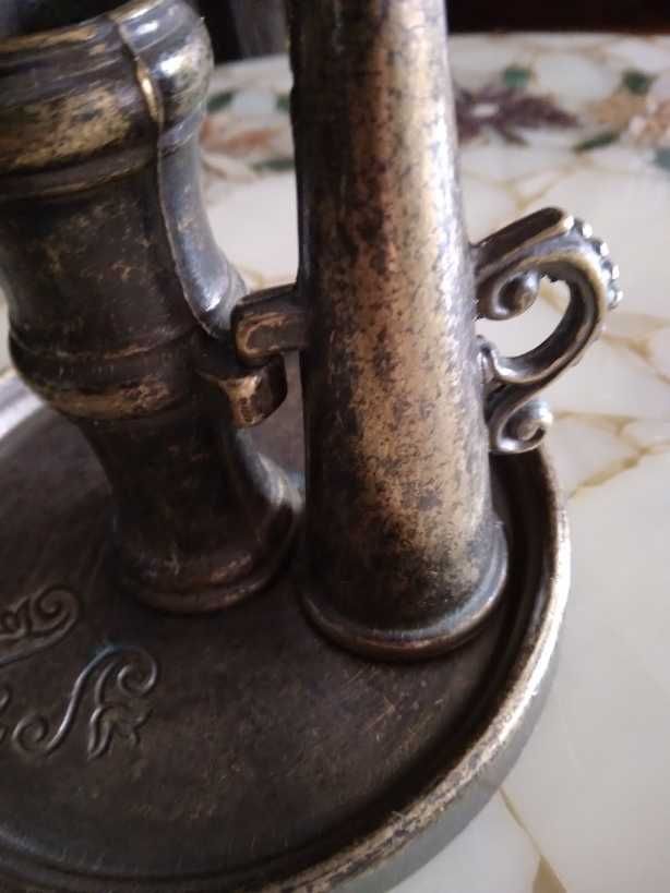 Palmatória Antiga com Apaga Velas