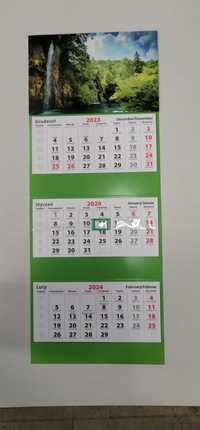 Kalendarz Trójdzielny na Rok 2024 x 1 szt Kalendarze Trójdzielne nr 2