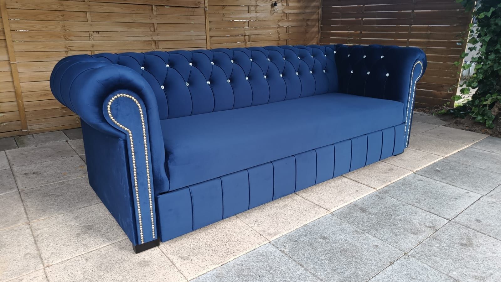 Sofa Chesterfield IV III II I. Narożnik.