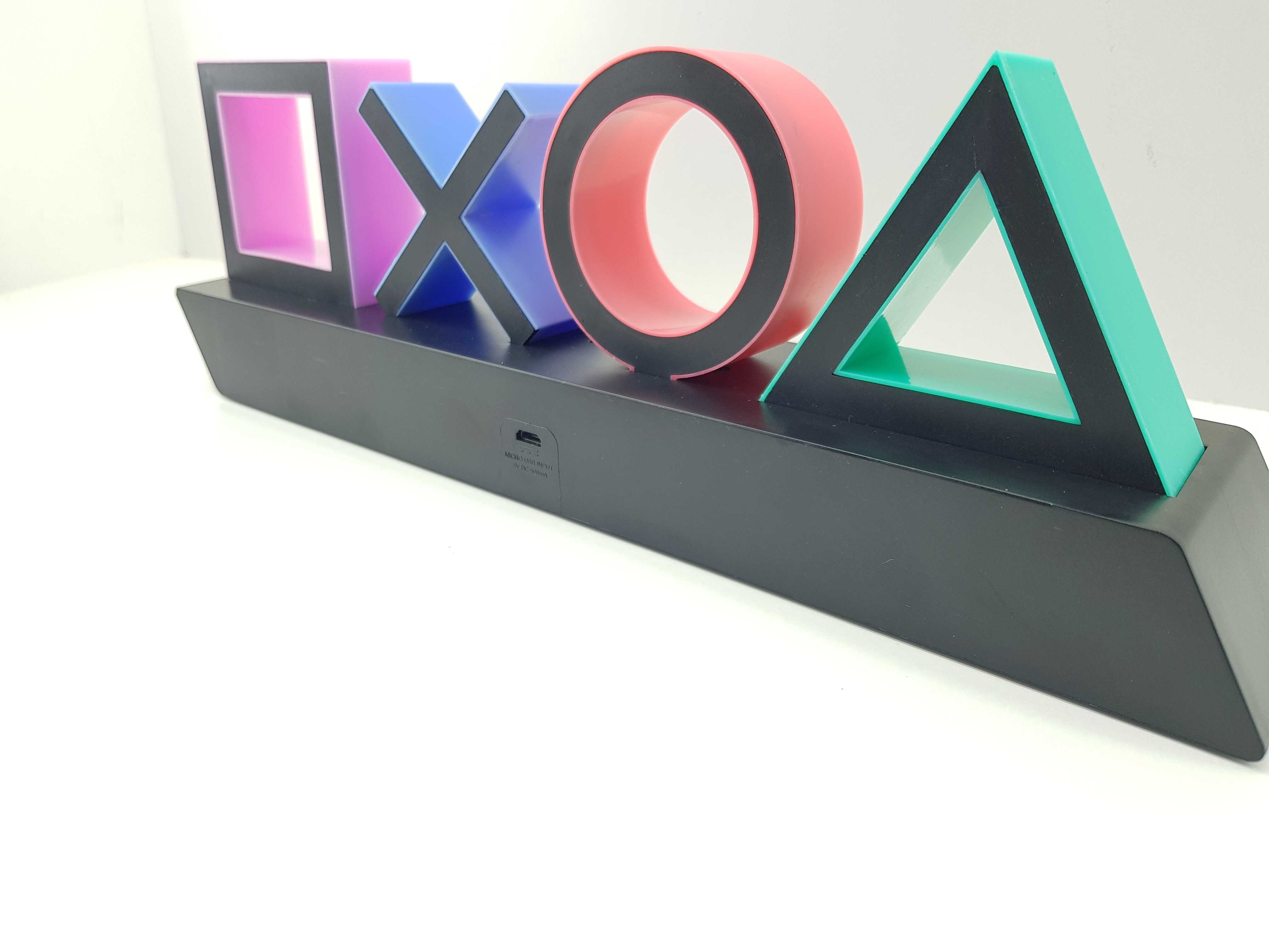 Lampa nocna ozdobna Lampa logo PSC Playstation Icons Light