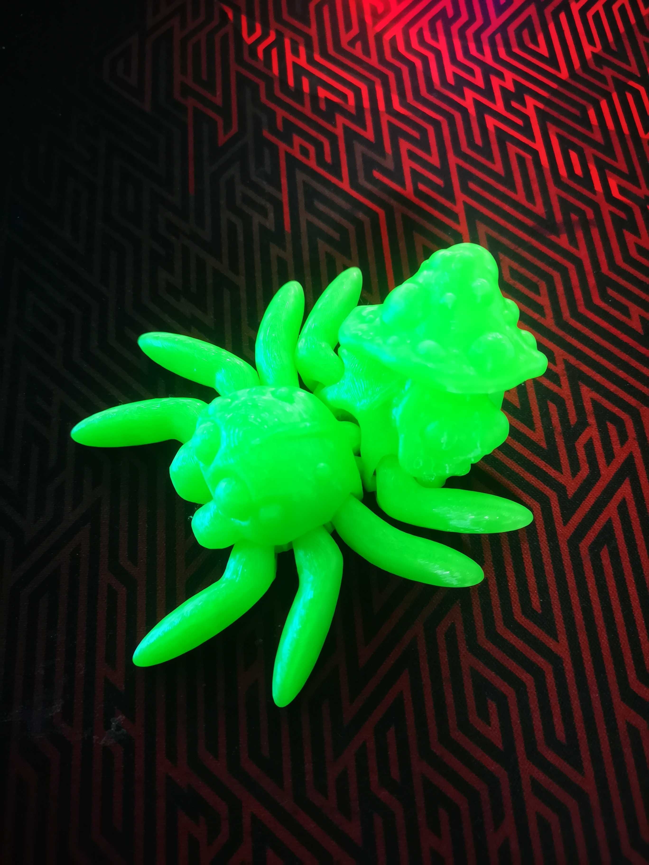 Aranha articulado em 3D