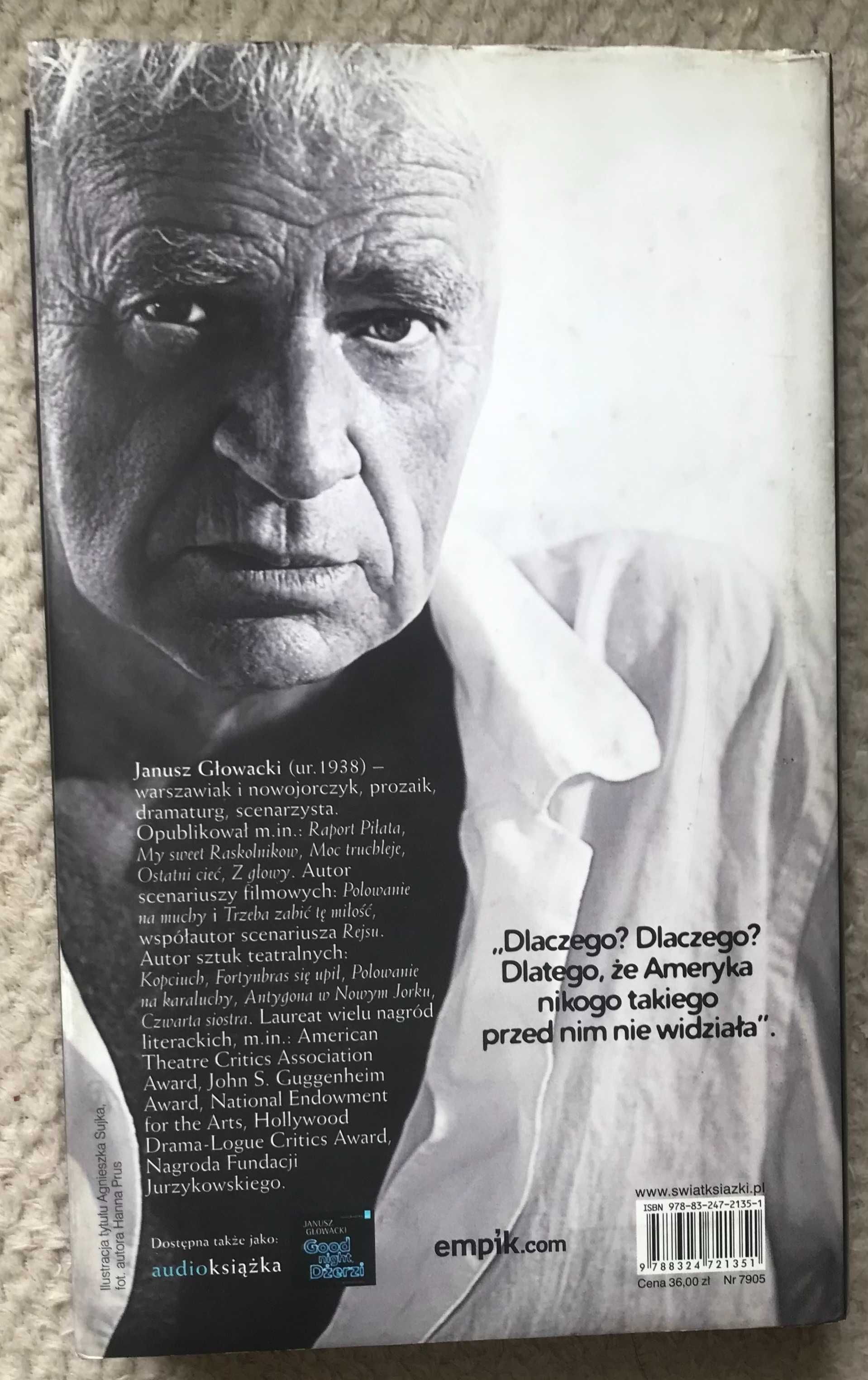 Good Night, Dżerzi Janusz Głowacki książka nowa