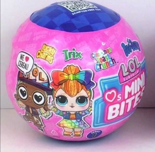 Шар лол lol surprise Loves Mini bites cereal Doll MGA