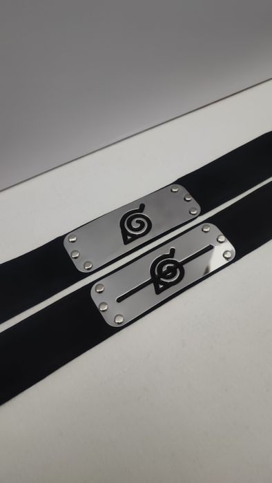 Bandanas Headbands Kunais e Shurikens Naruto