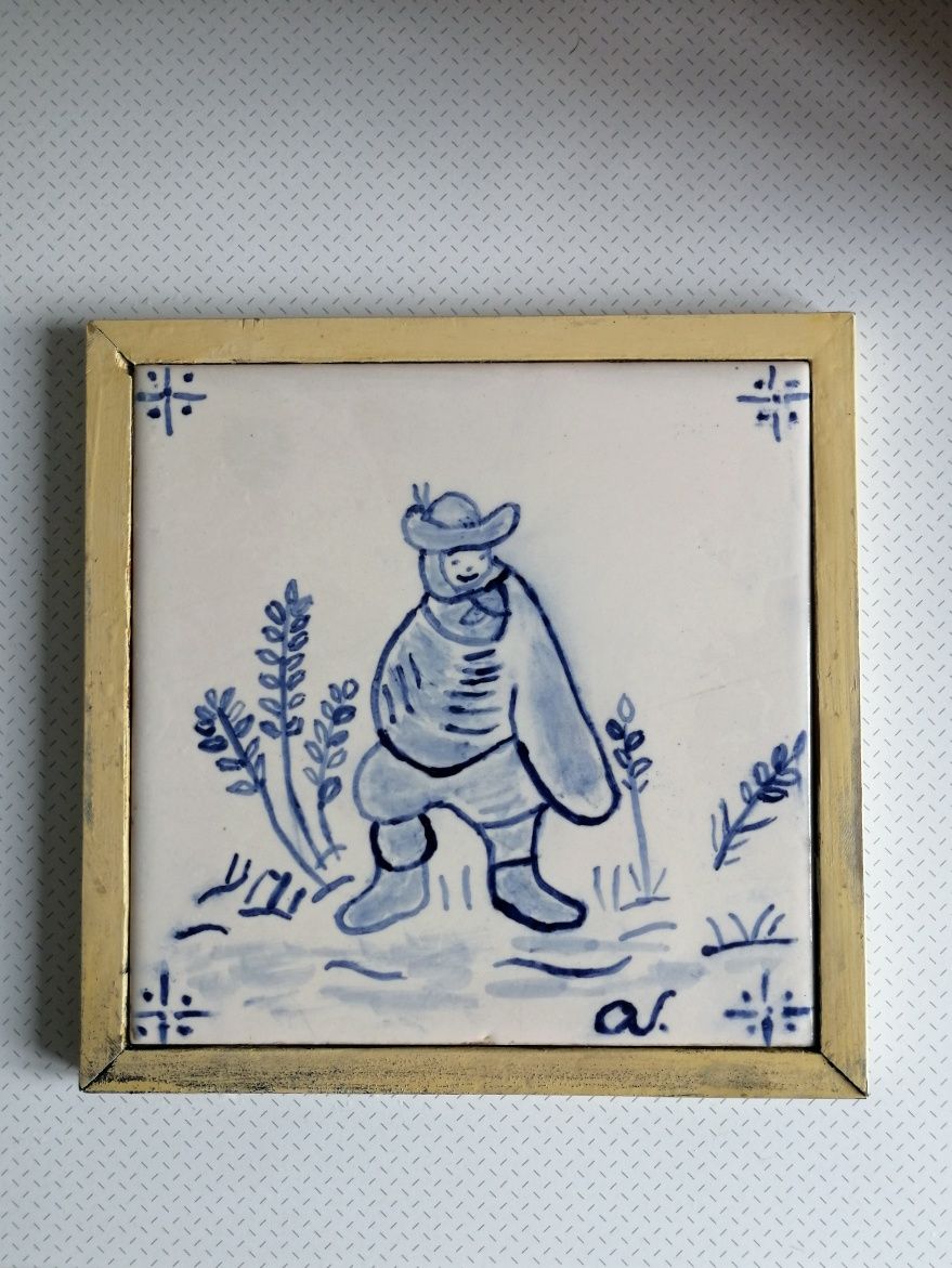 Azulejo pintado à mão