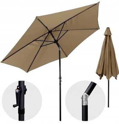 Podstawa pod parasol plus parasol pochylny