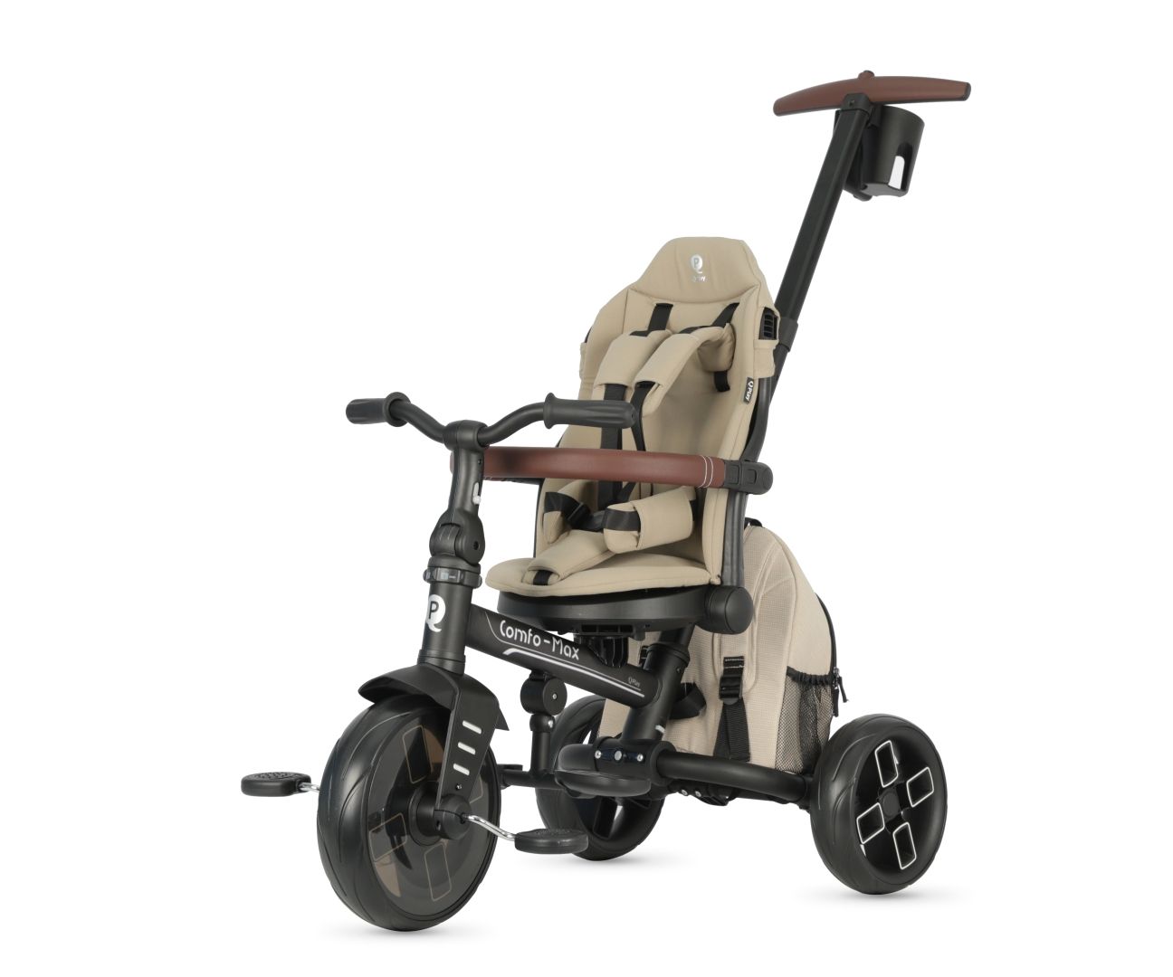 Rowerek Trójkołowy Comfo Max Beige Qplay