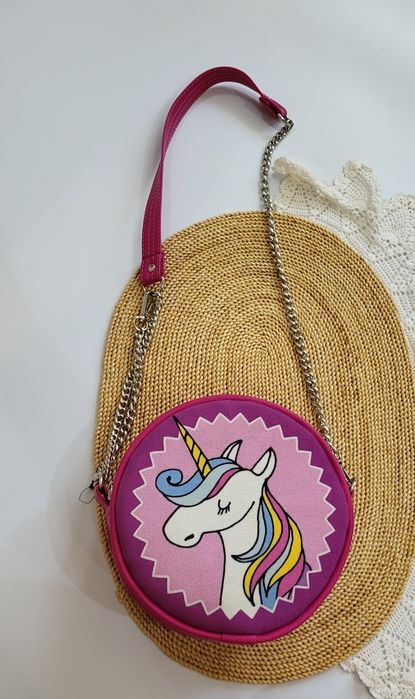 Сумка кругла єдиноріг