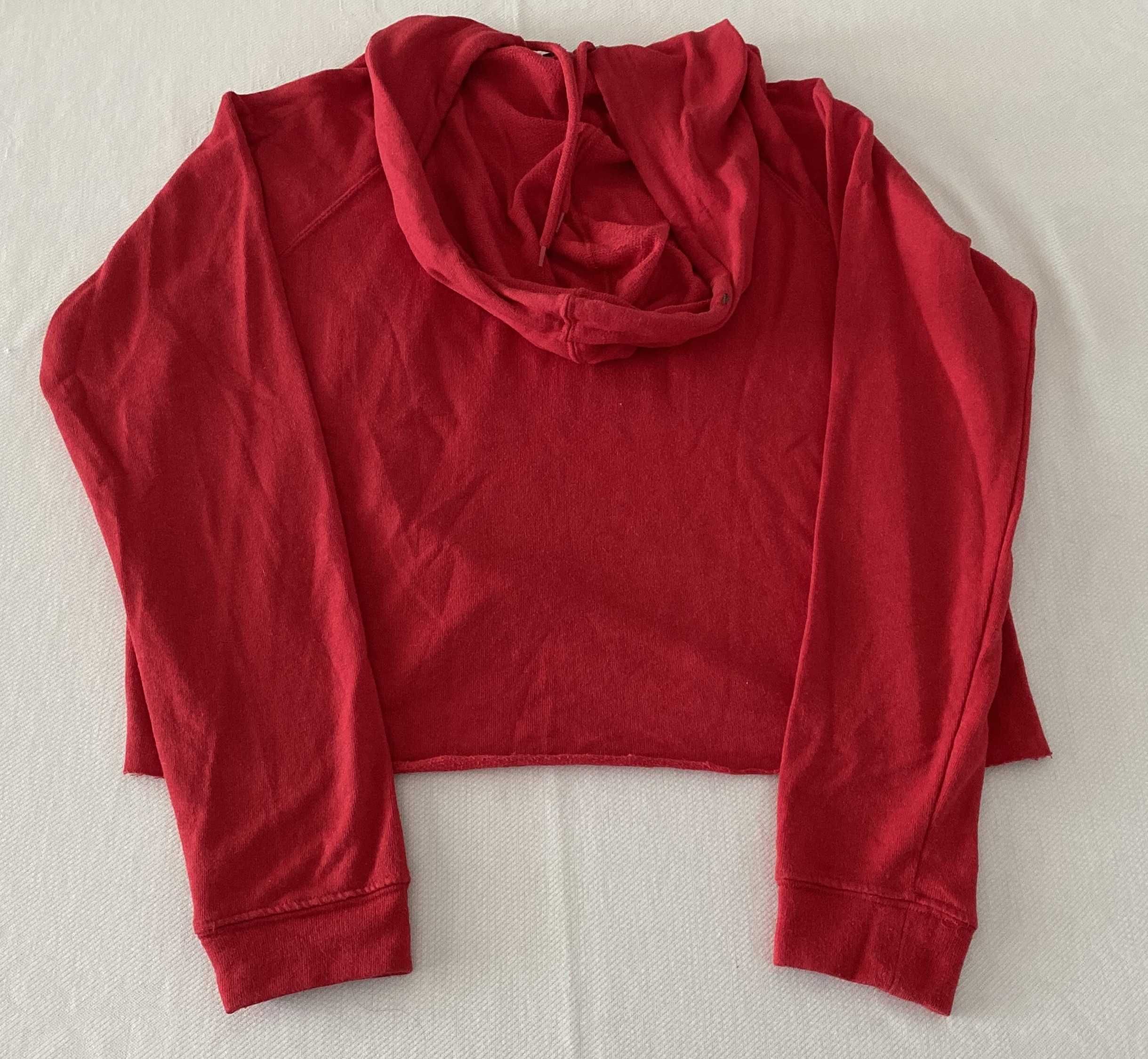Hoodie vermelho da New Yorker