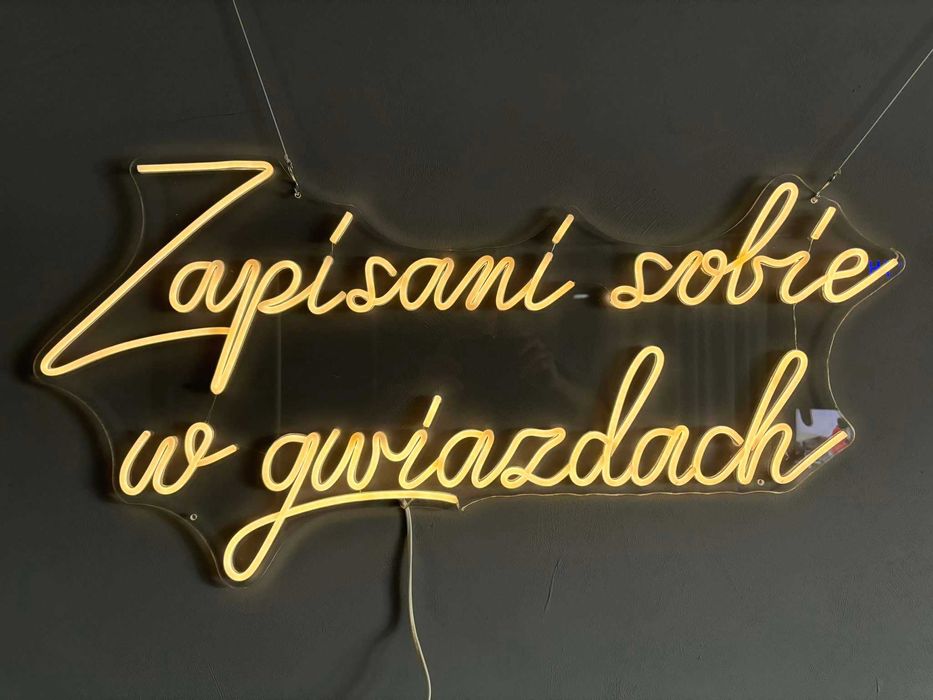 Napisy led * ledy * ledon * neon * stelaże * Wesele * Ślub * Kalisz