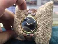 Piękny zegarek Raymond Weil Diamond Dress Black ref 3703 18karat Złoco