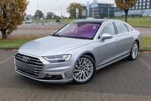 Audi A8 3.0-449KM/matrix/laser/bang&olufsen! FAKTURA VAT! 2021r bezwypadkowa