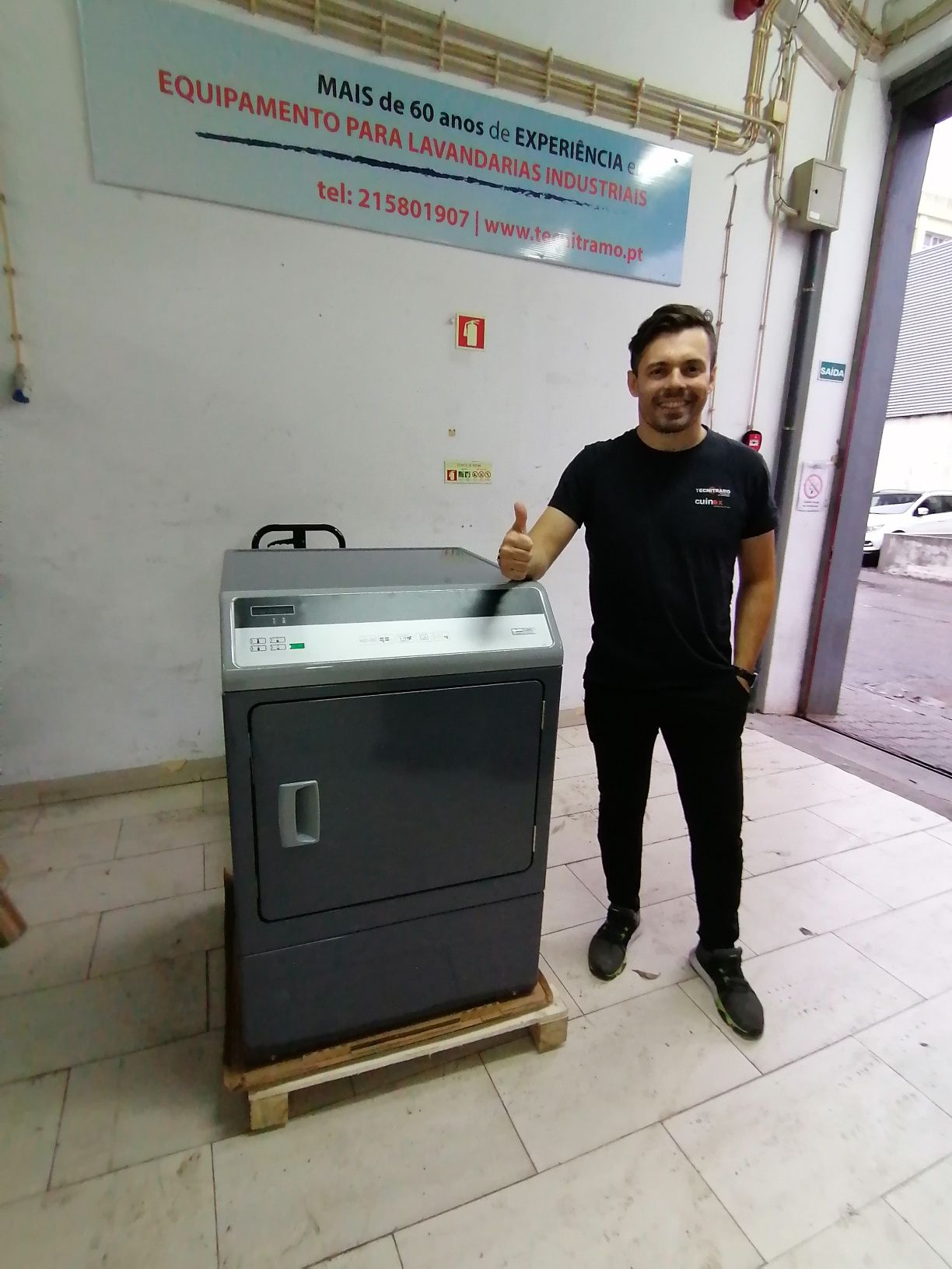 Máquina de secar roupa Self service lavandaria industrial lar