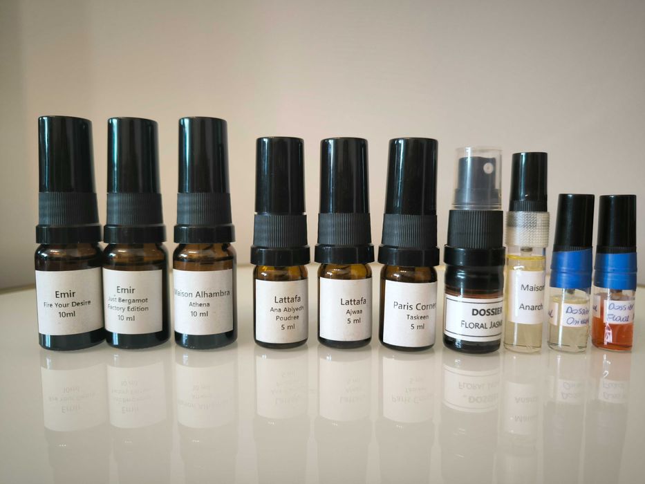 Zestaw perfum (Lattafa, Dossier, Paris Corner)