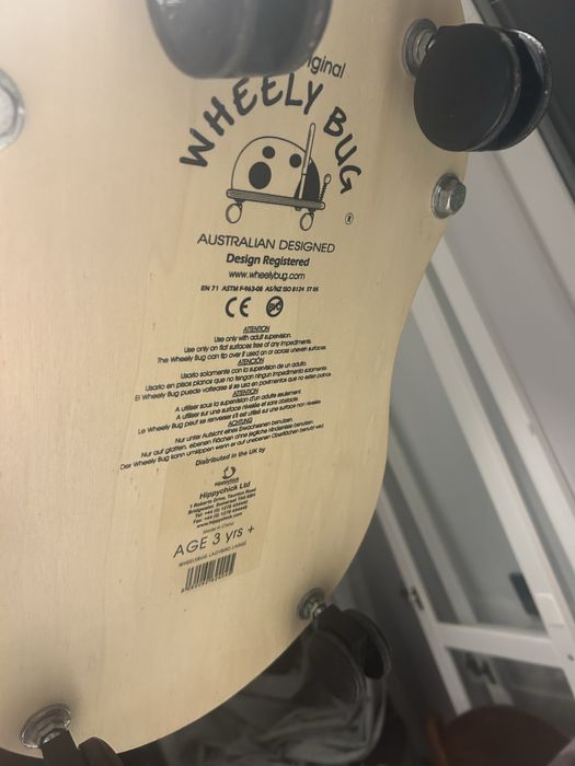 Chodzik jeździk biedronka wheely bug design