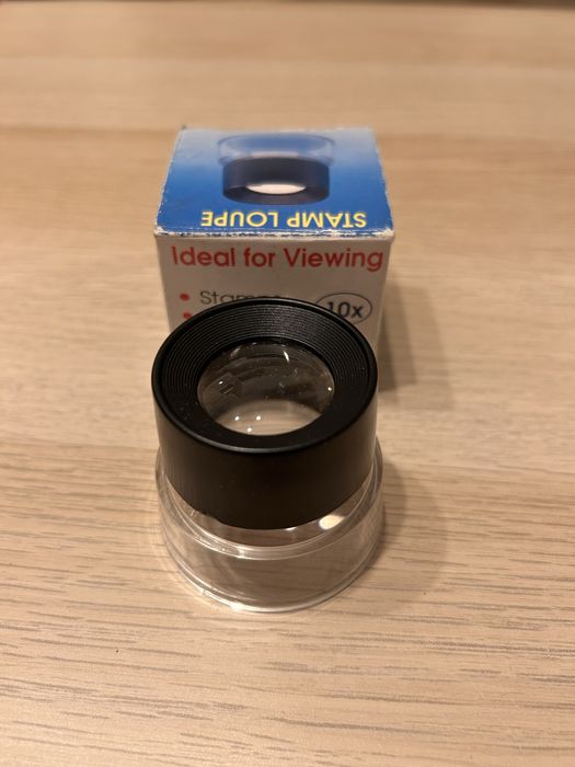 Stamp loupe lupa do znaczków 10x