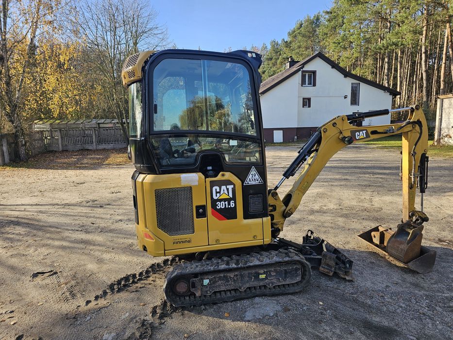 Minikoparka CAT 301.6, rok 2020, jak JCB 8018, 19C, ec18, kx019