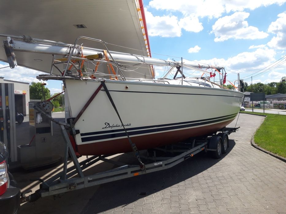 Phila 880 sprzedam żaglówkę Yamaha 9.9 żagle Kevlar PIEKNA