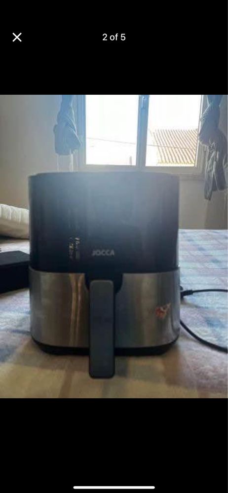 Air frier da marca jocca seminova muito boas condicoes 5L