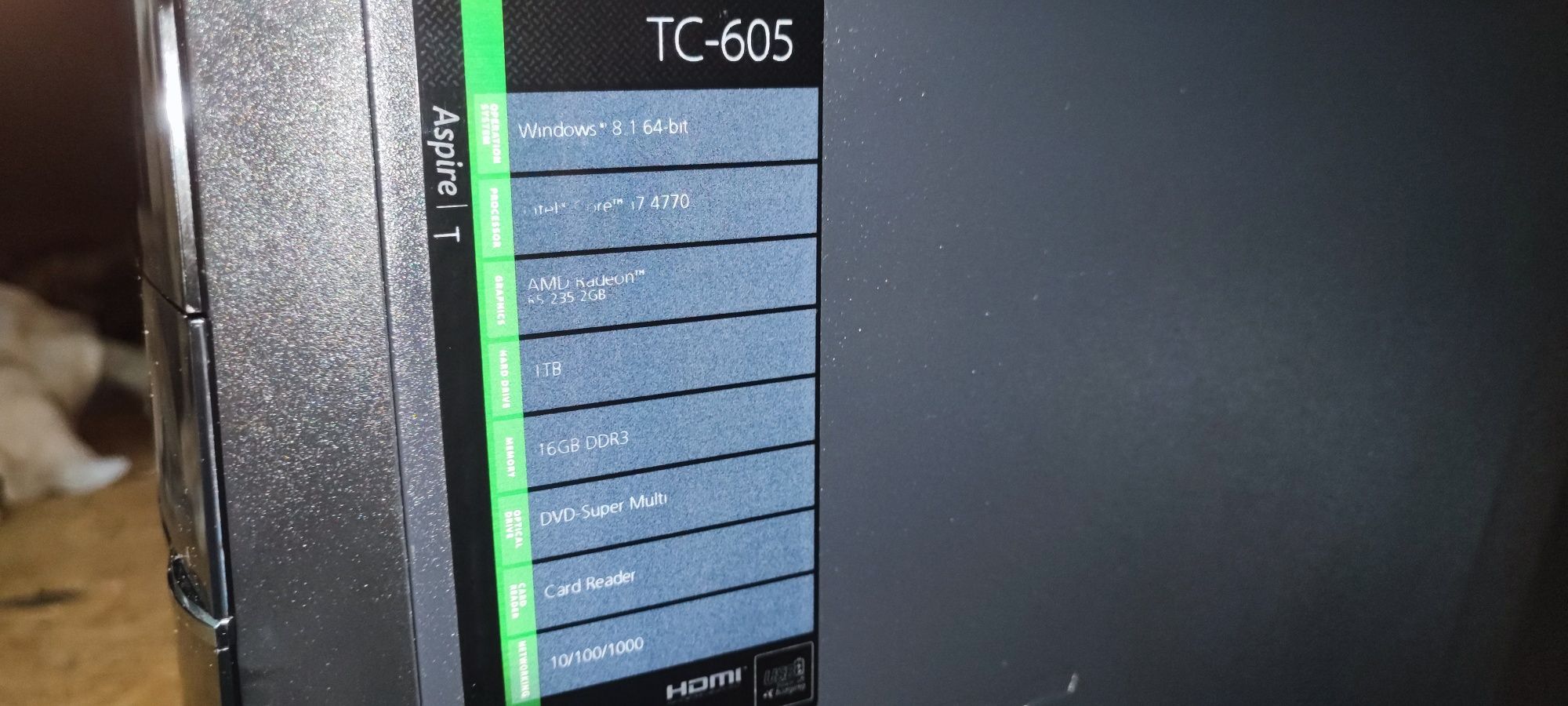 Acer aspire TC-605